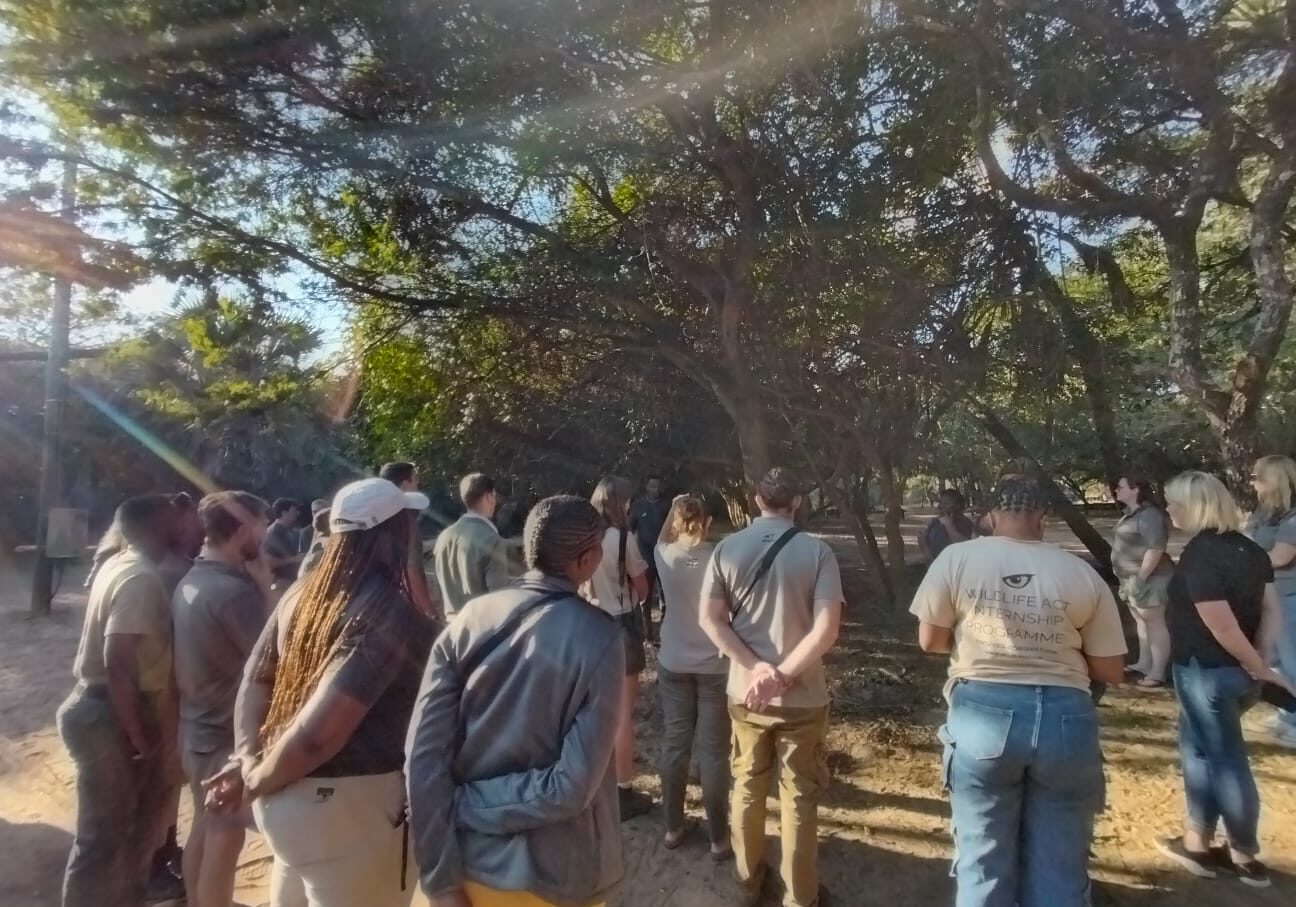A talk on the indigenous trees in Zululand as part of the Wildlife ACT workshop and presenting